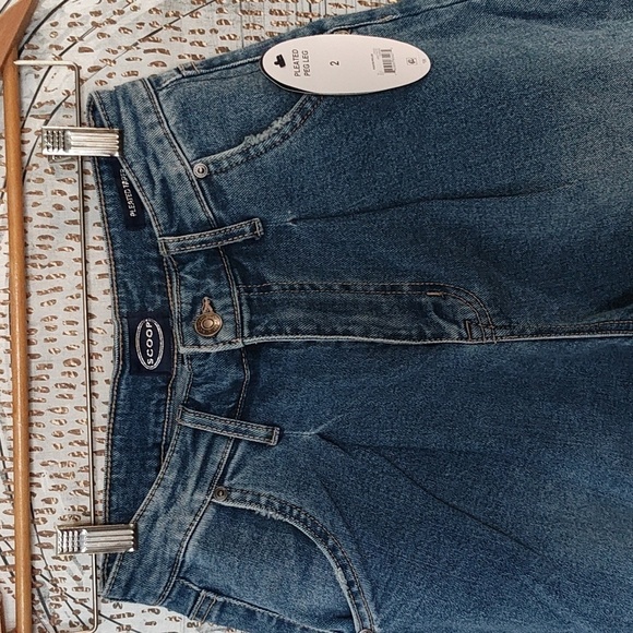 New Scoop Pleated Denim Size 2 - Picture 12 of 12